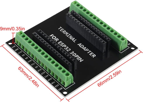AITRIP 2 Sets ESP-WROOM-32 ESP32 Development Board CP2102 WiFi+Bluetooth Ultra-Low Power Dual Core for Arduino