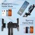 Docaharbour 2-in-1 Magnetic Phone Tripod Stand with Zoom, Portable Mini Extendable Selfie Stick with Remote
