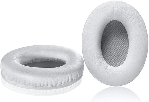 Studio1.0 Replacement Ear Pads for Beats Studio 1.0 Wired Wireless Over-Ear Headphones, Cushion Cover (White)