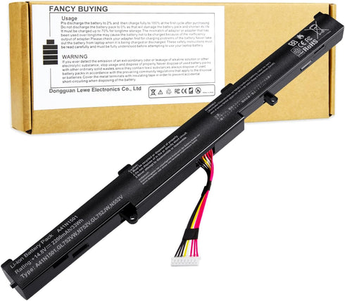 Fancy Buying GL752V Laptop Battery for ASUS A41N1501 - Compatible with GL752, GL752V, GL752VW, G752VW, N552VX