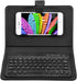 VBESTLIFE Bluetooth Keyboard Sleeve, Universal Sleeve with Stand for 4.5''-6.8'' Cellphones (Black)
