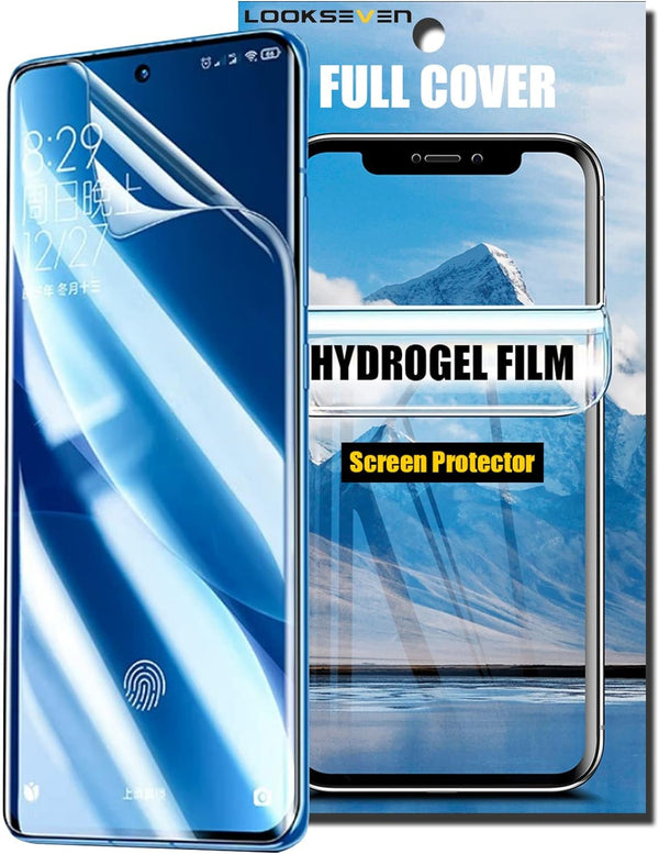 3 Pack Hydrogel Film for Samsung Galaxy S20, Transparent Soft TPU Screen Protector, High Sensitivity