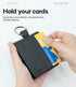 GOOSPERY Basic Diary Case for Samsung Galaxy Z Flip 5, Card Holder, Pocket Storage, Black Premium PU Leather