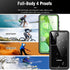 Waterproof Heavy Duty Phone Case for Samsung Galaxy S23, with Screen Protector for Men Women (Green)