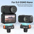 VRIG 2PCS 6 2-Prong Magnetic Quick-Release Adapter Mount for DJI Osmo Action / Osmo Nano, Dual-Direction Magnetic Base