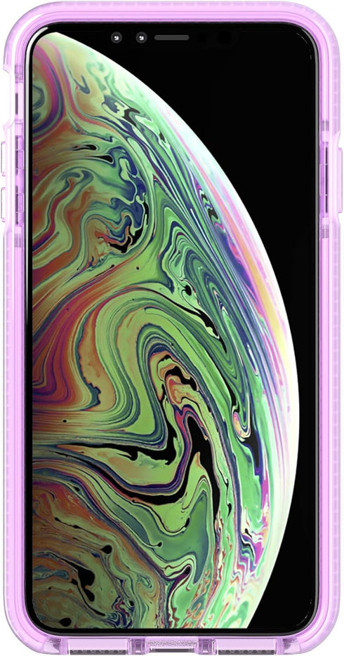 tech21 Evo Edge Phone Case - 12ft Drop Protection for Apple iPhone Xs Max - Orchid