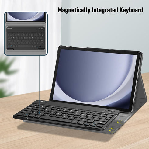 Fintie Keyboard Case for Samsung Galaxy Tab A9 Plus/A9+ 5G 11 Inch 2023 Model (SM-X210/X216/X218), Lightweight Slim