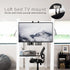 VIVO TV Hanger Bracket for 24 to 55 inch Flat and Curved Screens, Max VESA 400x400, Black, Height Adjustable Cross Bar