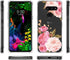 Floral Clear Pretty Phone Case for LG G8 ThinQ (2019 Release), Flower Design Transparent Slim Soft Drop Proof Cover