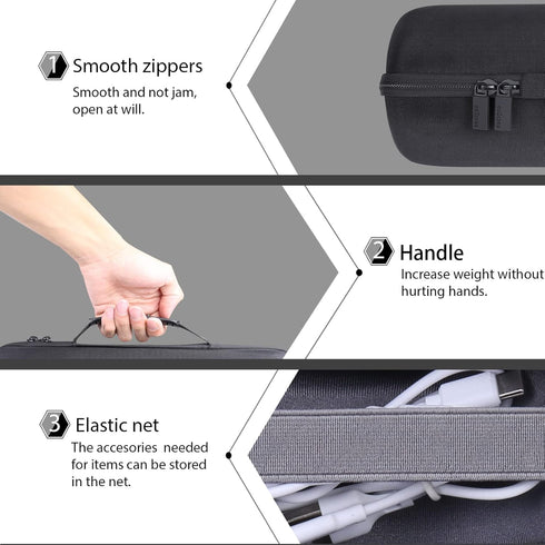 co2CREA Hard Case for Ultimate Ears UE MEGABOOM 3 Portable Bluetooth Speaker (Black)