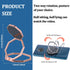 3 Pieces Cellphone Ring Holder Foldable Finger Kickstand 360° Rotation Cell Phone Stand Adjustable Phone Holder for Desk, Magnetic Car Mount, Phone, 3 Colors