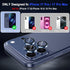Casetego 17 17 Protector,9H for iPhone Pro Max/iPhone Pro Camera Lens Hardness,Scratch Resistant,Ultra-thin Tempered