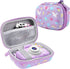 Leayjeen Kids Camera Case, Purple Unicorn for Goopow/Dwfit/Slothcloud/Colofree/KIZJORYA Kids Camera Toys, Best Easter
