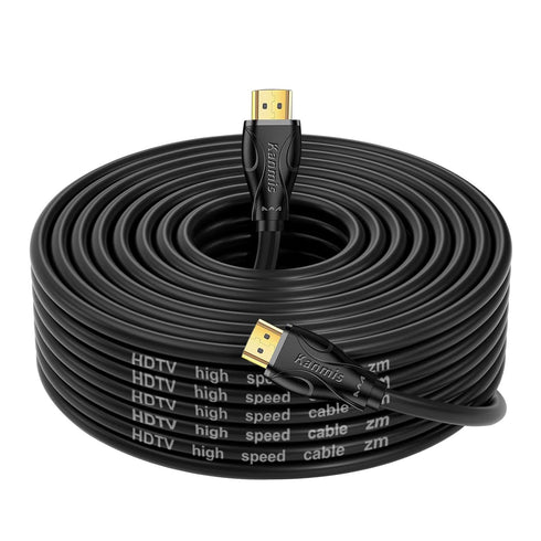 kanmis 4K HDMI Cable 40ft, High Speed Hdmi 2.0 Cables &4K@60Hz 2K 1080P,