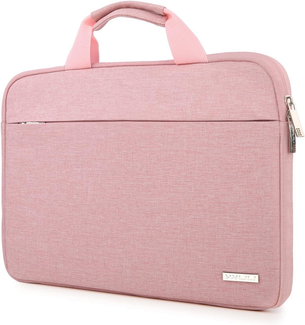 YXLILI 15.6 Inch Laptop Sleeve, Protective Case with Handle, Soft Lining Padded Bag, Shock Resistant for MacBook