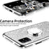 nancheng for Samsung Galaxy A71 5G Case with Ring Stand Strap, Shockproof Protection Cover