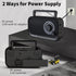 AM FM Radio with Best Reception, Portable Bluetooth Speaker Radio, Battery Operated or AC Power, Black