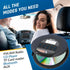 KLIM MP3 Nomad - Portable CD Player with Long-Lasting Battery - with Headphones - Radio FM - Compatible CD Player