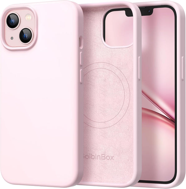 GolbinBox Magnetic for iPhone 13 Case & iPhone 14 Case, Compatible with MagSafe,