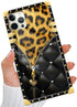 DAIZAG Black Butterfly Zipper Case for iPhone 15 Pro Max - Shockproof Leopard Design, Perfect Gift for Women & Girls.