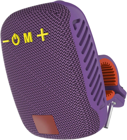 GOWENIC IPX5 Portable Bluetooth Speaker for Bike, Mini Outdoor Speaker with Handlebar Mount, Support Calls, FM Radio