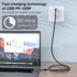 USB C to USB C Cable 10ft - Long USB C 3.2 Gen 2x2 Monitor Cable, 4K, 20Gbps Data Transfer, 100W Fast Charging,