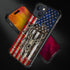 ZHEGAILIAN iPhone 14 Case - Deer Flag Red Camo, Soft TPU Bumper, Drop Protection, 6.1-inch, Cool Pattern for Men & Boys.