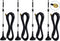 eifagur Dual Band Long Range WiFi Antenna (4-Pack), 9dbi 2.4GHZ 5GHZ 5.8GHZ RP-SMA