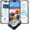 wanwaytech GPS Tracker for Vehichles, up to 7 Months Long Battery Life, Real