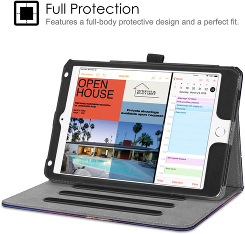 Fintie Case for iPad Mini 5th Generation 2019 / iPad Mini 4 (7.9 Inch) - Multi-Angle Viewing Smart Folio Cover with