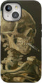 Casely iPhone 15 Case | After Hours | Van Gogh Skeleton | Bold Case | Compatible with MagSafe