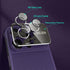 Losin Heat Dissipation Phone Case for iPhone 14 Pro Max, Slim Borderless Shockproof Cover with Window Glass Camera Lens