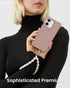 ORNARTO 16 6.1" 2X Vortuxe for iPhone Case | MIL-STD Drop Protection | Compatible with MagSafe | Sleek Aesthetic Liquid