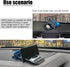 Anti-Slip Gel Pad Car Dashboard Stand for Navigation Cell Phone, Black