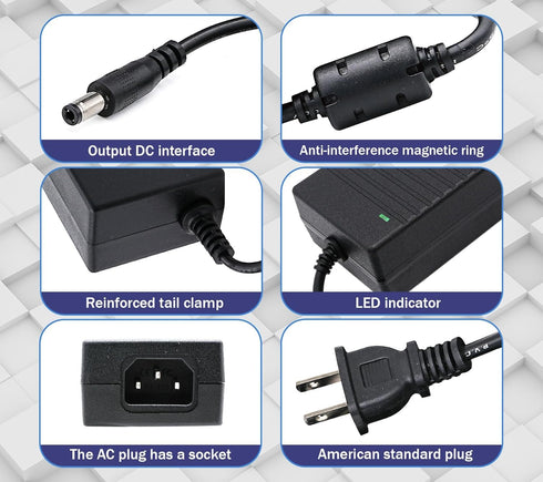 48V 4A 192W 110V/240V 48V 4A DC Power Supply Adapter Transformer Switch AC to DC Switching Converter LED Driver for LED