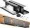 Cinati 2 Pack Cable Management Under Desk Black, 32" Large Cable Management Tray,