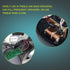 Zerone 2Pcs Speaker Frequency Divider Board 2 Way Treble/Bass 2 Unit 2 Unit Hi-Fi Audio Crossover Filter Frequency Distributor DIY Module