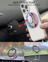 Magnetic Phone Grip for MagSafe Ring Holder - Allengel Gym Magnetic Grip with Adjustable Stand for iPhone 14/13/12
