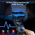 LENCENT Bluetooth 5.0 FM Transmitter for Car, AUX Car Radio Adapter, Big Color Screen, MP3 Music Player, QC3.0 Fast