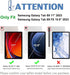 Keyboard Case with Screen Protector for Samsung Galaxy Tab S9 FE 10.9" / S9 11" 2023, Detachable Wireless Keyboard