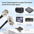 10FT, 75 RG179 3G/6G XRDS-RF SDI Cable Flexible BNC to BNC Right Angle Video Ohm Male Extension for HD Camera Monitor