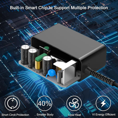 HKY AC Charger for Netgear Arlo Pro Base Station VMB4000, VMB-4000, CM500, VMB3000, Cameras System.