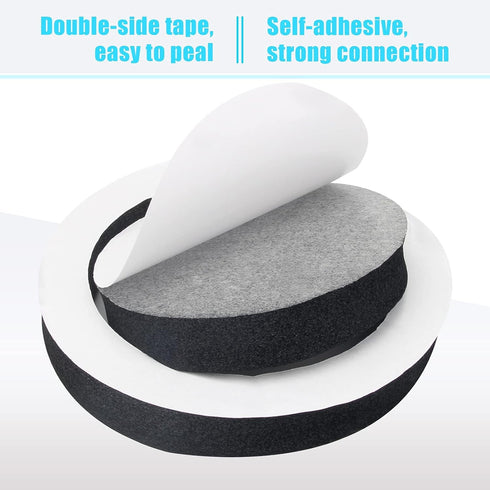 6.5" Foam Speaker Enhancer System Sponge Kit for Universal Drivers, Self Adhesive Car Door Speaker Foam Rings (4)