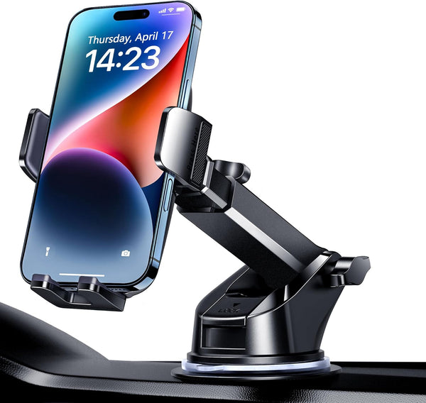 Qifutan Universal Car Phone Holder Automobile Cell Phone Holder Car Mount for iPhone