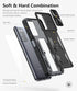 for Samsung Galaxy A03s Protective Case, Military Grade Drop Proof Full Protection Mobile Phone Cover with Kickstand
