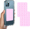 Suction Phone Case Mount, 2Pcs Silicone Grip Compatible with iPhone and Android Cases, Anti-Slip Holder for Tiktok