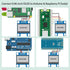 SuziePi 5 0.96 Inch I2C 12864 128x64 SSD1306 10pin Pcs OLED IIC Display Module Pixel Mini Self-Luminous OLED Screen