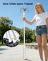 LuxeNova 72'' 360 Magnetic Selfie Stick Tripod for iPhone MagSafe One-Click Open Stable Stand, Strong Magnetic Mount