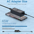 LJO-EEIH 65W Charger Compatible with HP Laptop 17 Series, Multiple Models: 17-ak, 17-by, 17-ca, 17-cn, 17-ar, 17-bs