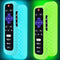 Lambcare 2 Pack Remote Case for Roku, Battery Cover for TCL Roku Smart